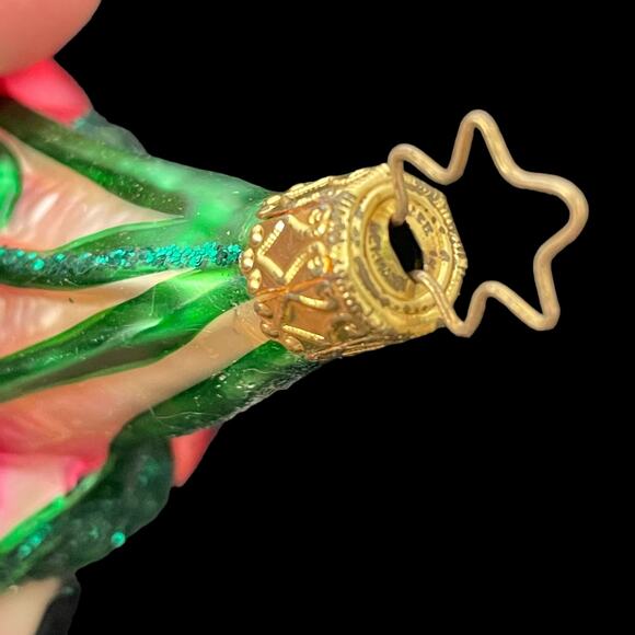 Inge Glass Ornament Fruit Cherries Germany Vintage Christmas Cherry READ - Picture 9 of 16